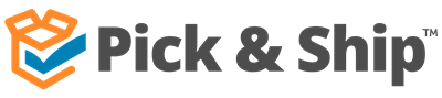 Pick and Ship pick and ship logo
